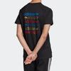 Adidas Originals Trefoil Comfort Tag Short Sleeve T-Shirt Men Tops Black FS7346
