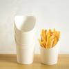 25-/50pcs Kraft Paper Potato Chips Box Disposable French Fries Holder Egg Waffle Charcuterie Cup Hand Holding Snack Packing Box