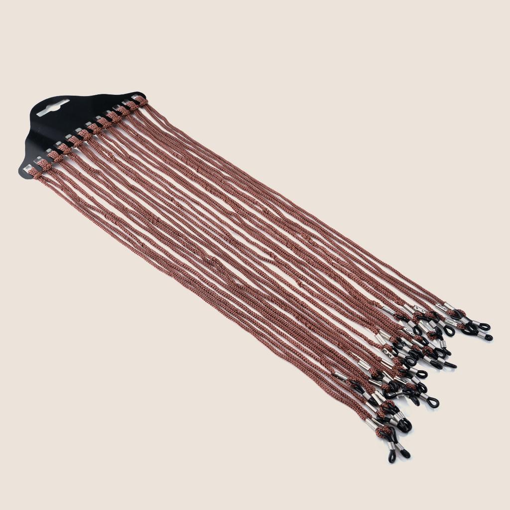12Pcs/lot Multicolor Black Nylon Glasses String Cord Holder Sunglasses for Eyeglasses Lanyard Neck Rope Strap New