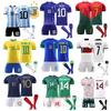 22 World Cup Argentina Home No. 10, Jersey Portugal C Ronaldo Brazil Neymar France Mbappe