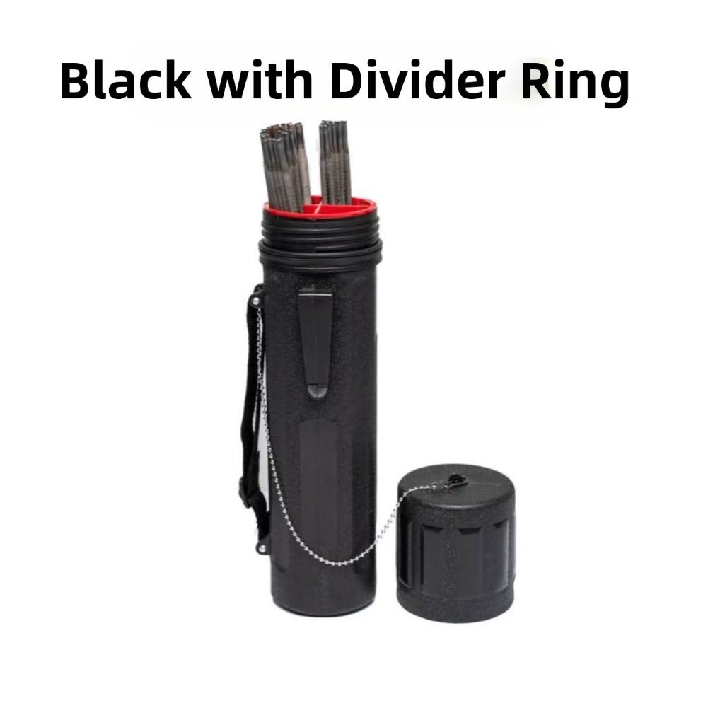1Pcs Portable Welding Rod Storage Box Welding Rod Storage Tube Container Plastic Moisture-proof Electrode Holder 4.5kg Capacity
