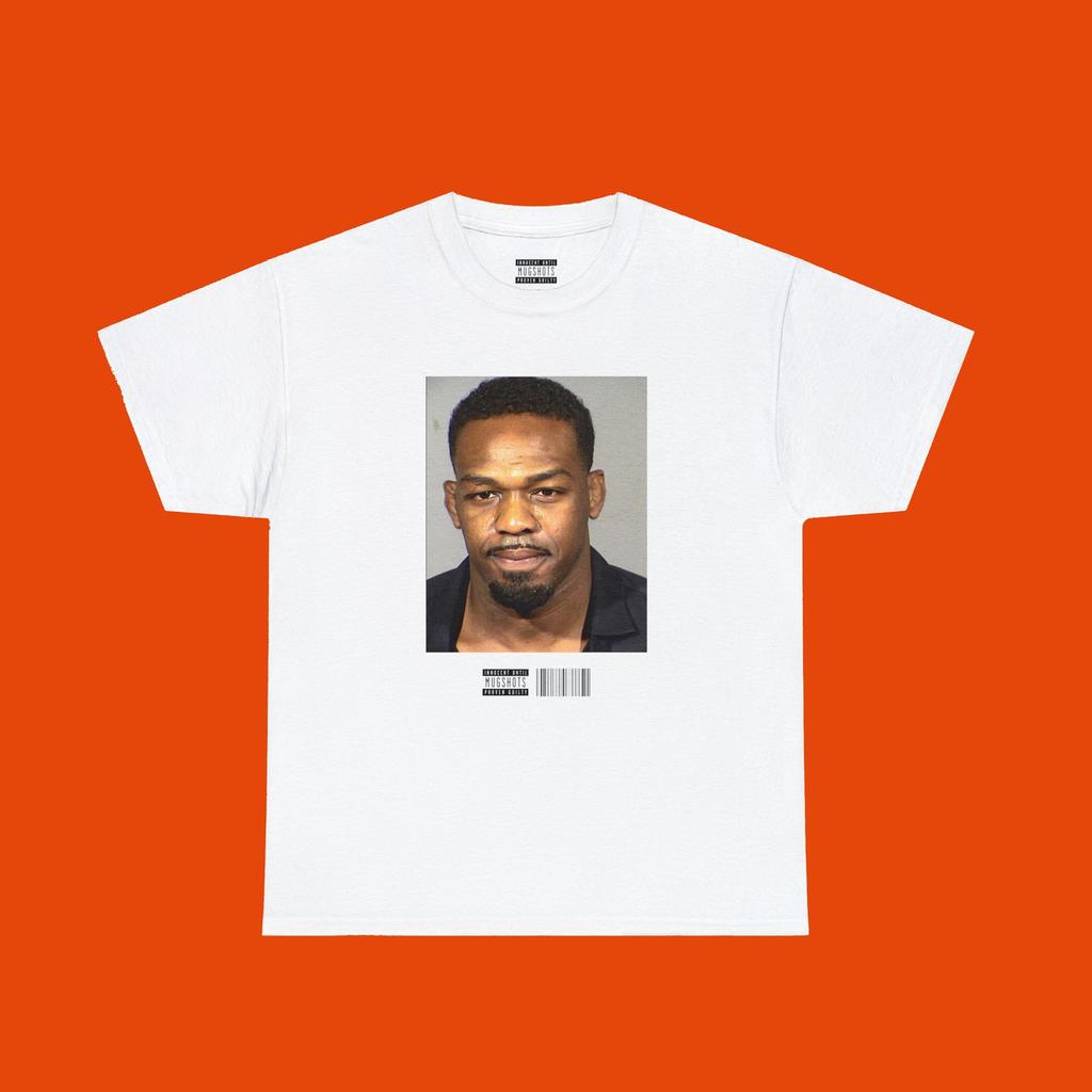 Jon JONES Mugshot T-Shirt – Unisex CELEBRITYY2k Fashion Inspired Mma Shirt