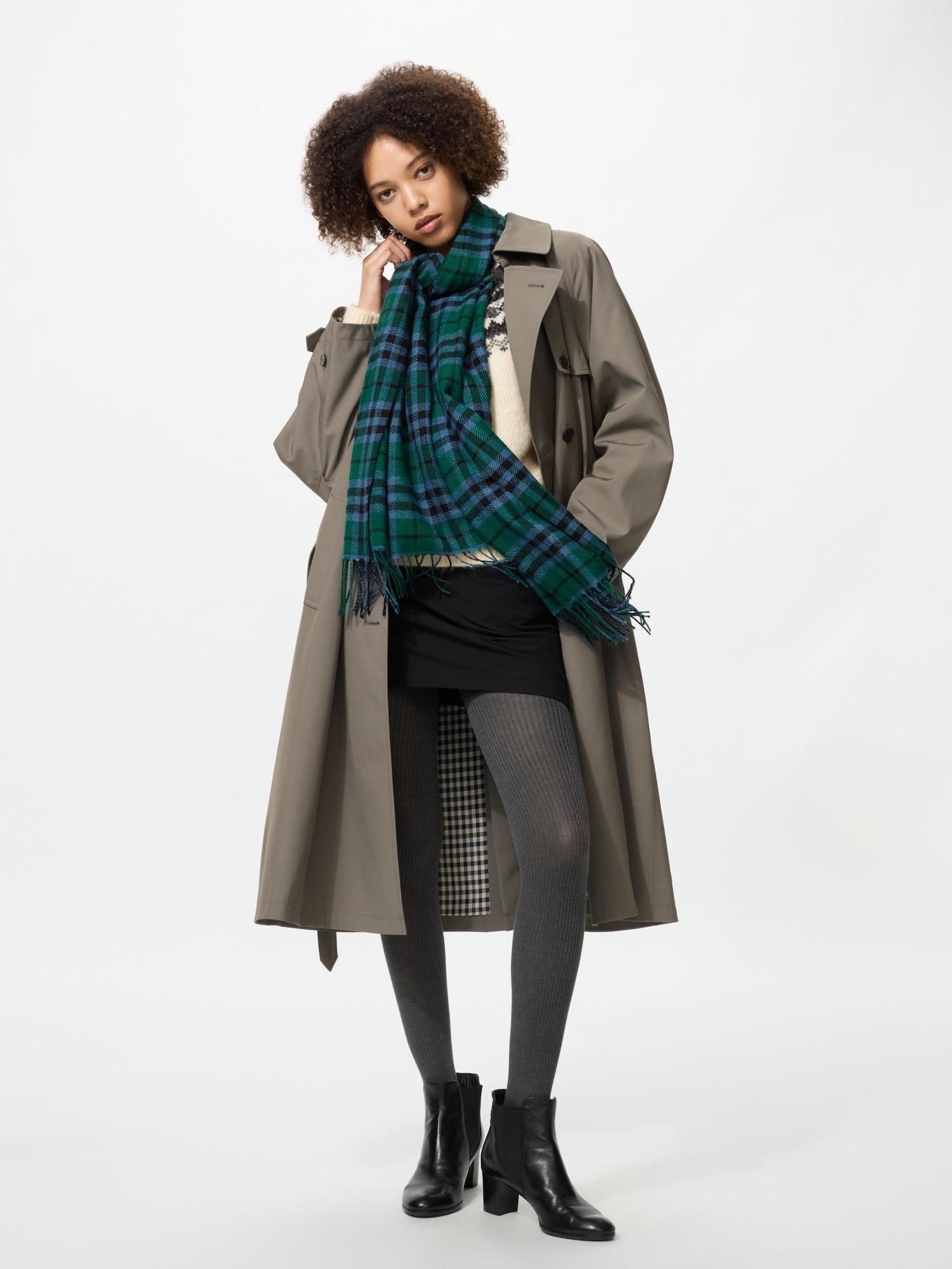 

Колготки Uniqlo Japan Heattech Knit Rib 08 DARK GRAY/M