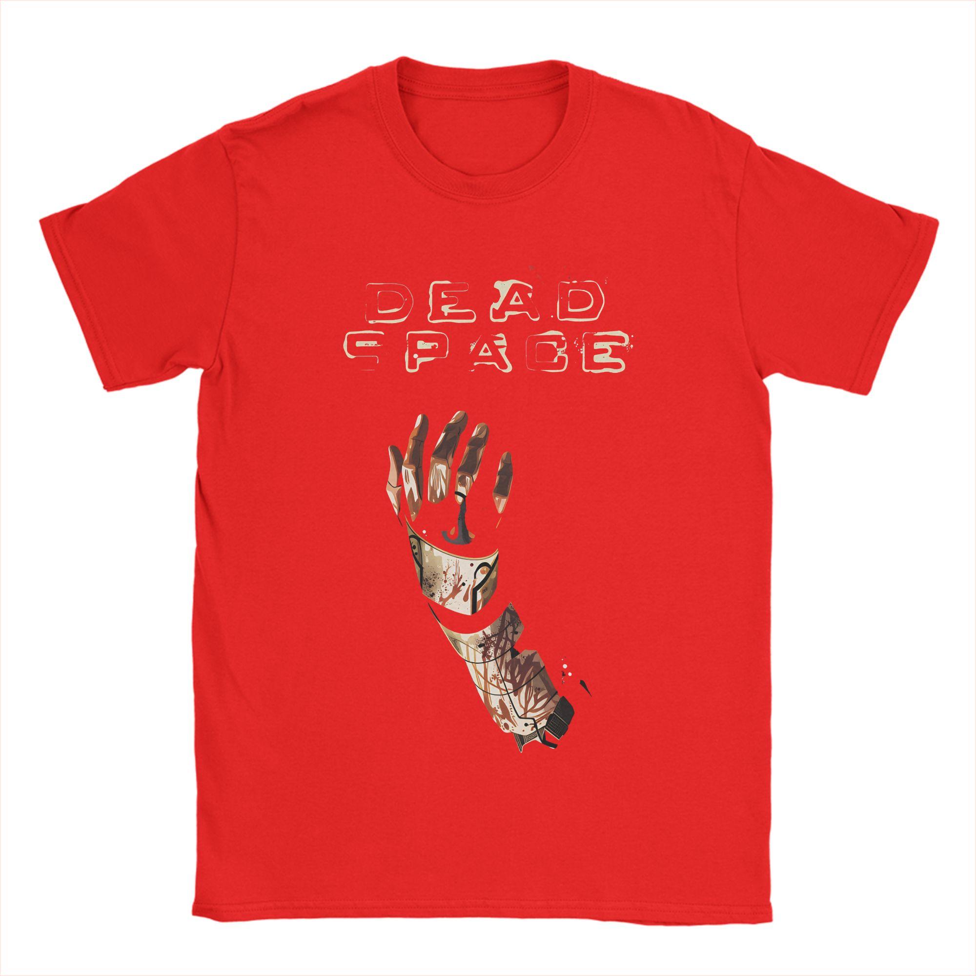 

Men Dead Space Game T Shirts Cotton Clothing Fashion Short Sleeve Crewneck Tee Shirt 4XL 5XL TShirt S