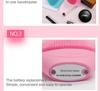 Mini Battery-Operated IPX6 Waterproof Silicone Facial Cleansing Brush for Deep Cleanse