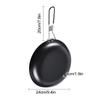 Portable Folding Pan Non Stick Portable Picnic Frying Pan Lightweight Camping Skillet Folding Frying Pan Cooking Pot Camping