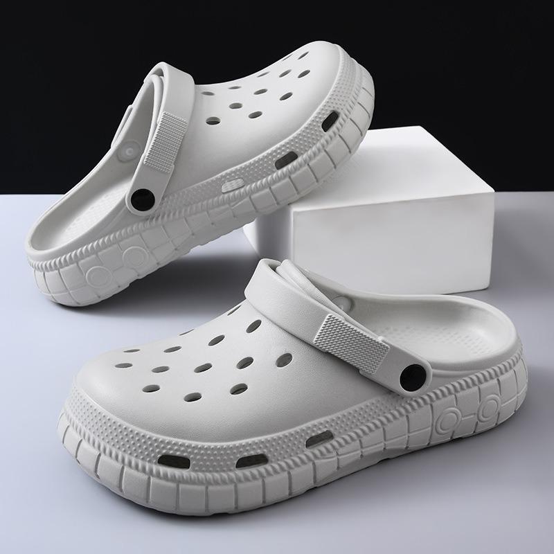 Summer new couples can wear hole shoes versatile casual lightweight thick-soled non-slip wear-resistant beach sandals