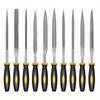 With Non Slip Ergonomic Handles for Precise Filing on Wood, Plastic, Model Premium Needle File Set High Carbon Steel Files