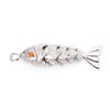 Copper Gold Fish Shaped Pendants Gold Color Pave Red Zircon Ocean Jewelry Pendants For Diy Necklace Bracelet Making Supplies 1PC