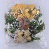 Christmas Glowing Golden Oil Lamp Wreath, Door Hanging Christmas Window Christmas Wreath Decorations