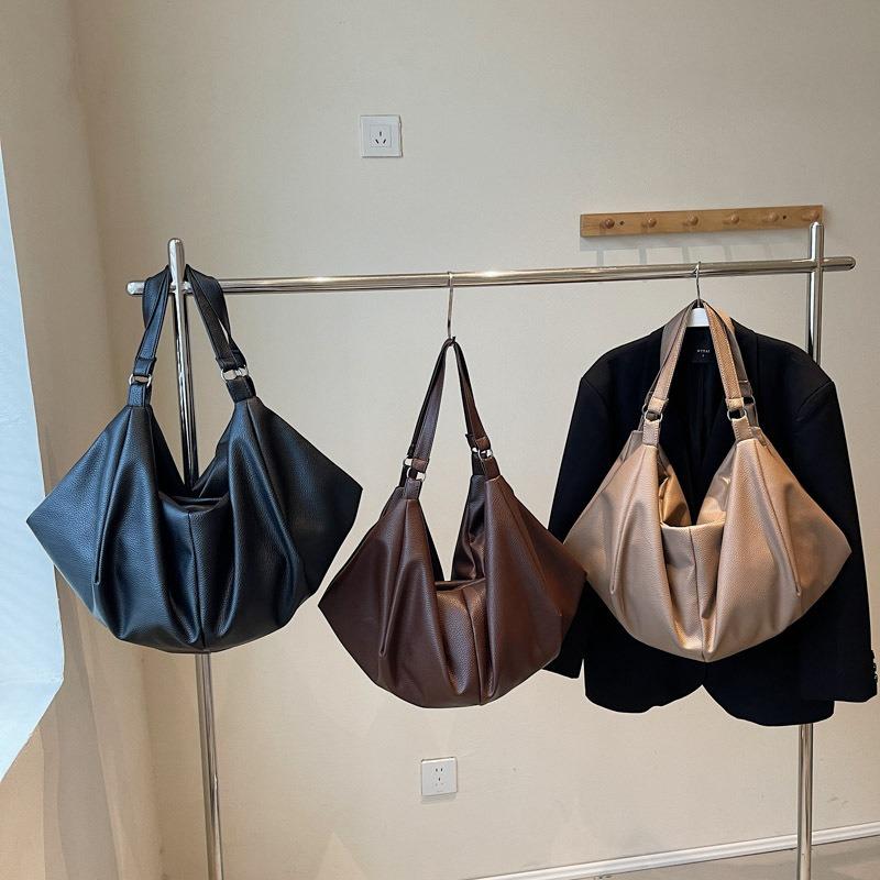 Bag Women's New High-end Relaxation Lazy Wind Underarm Stray Dumpling Bag Large-capacity Commuter Shoulder Bag