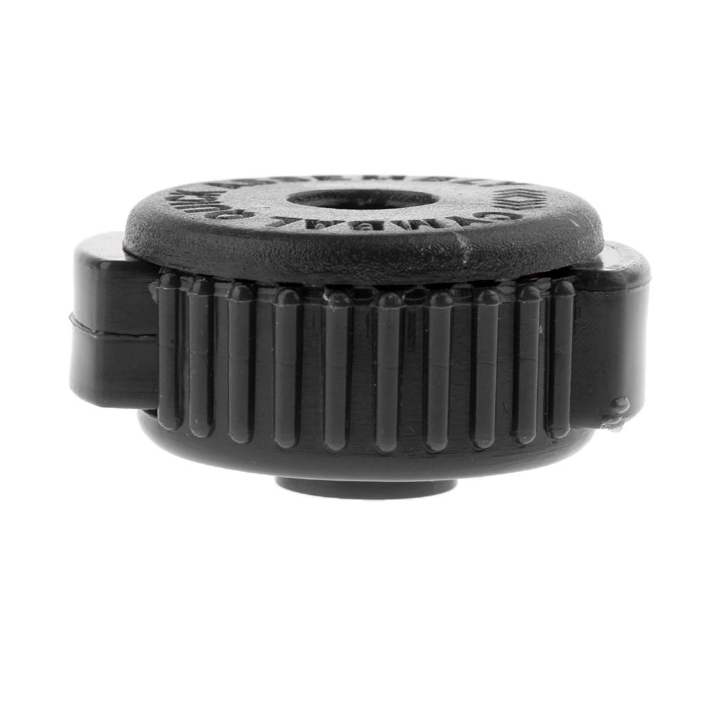 9Pieces ABS Drum Set Cymbal Nuts Knobs Quick Assembly Mate Replacement Accessories for Performers Beginners