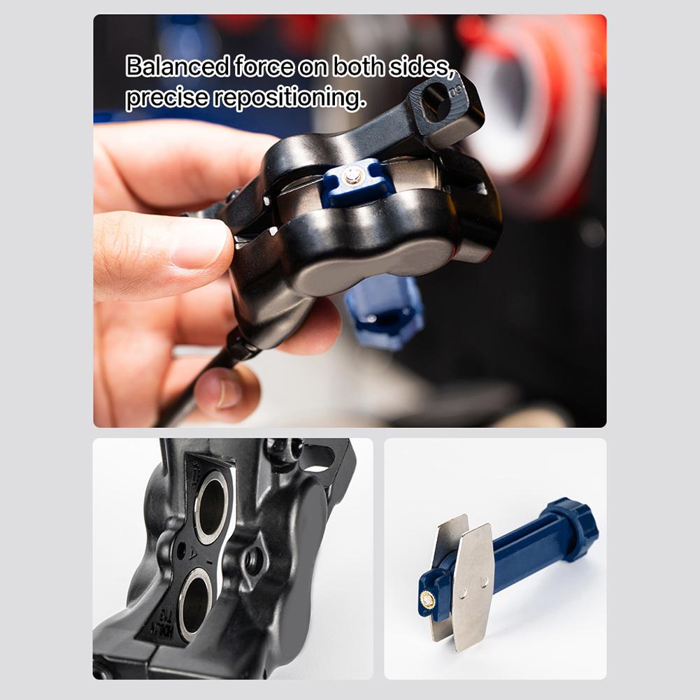 Bike Disc Brake Caliper Piston Press Tool Plastic Bicycle Hydraulic Disc Piston Compressor Tool for Brake Caliper Adjustment