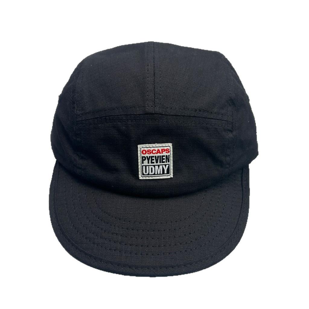 American Alphabet Patch Solid Color Short Brim Baseball Hat Men'S And Women'S Retro Soft Top Shade Cap