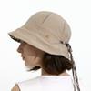 Daks Back Banding Slit Point Check Strap Beige Bucket Hat Dbhe5e227iv
