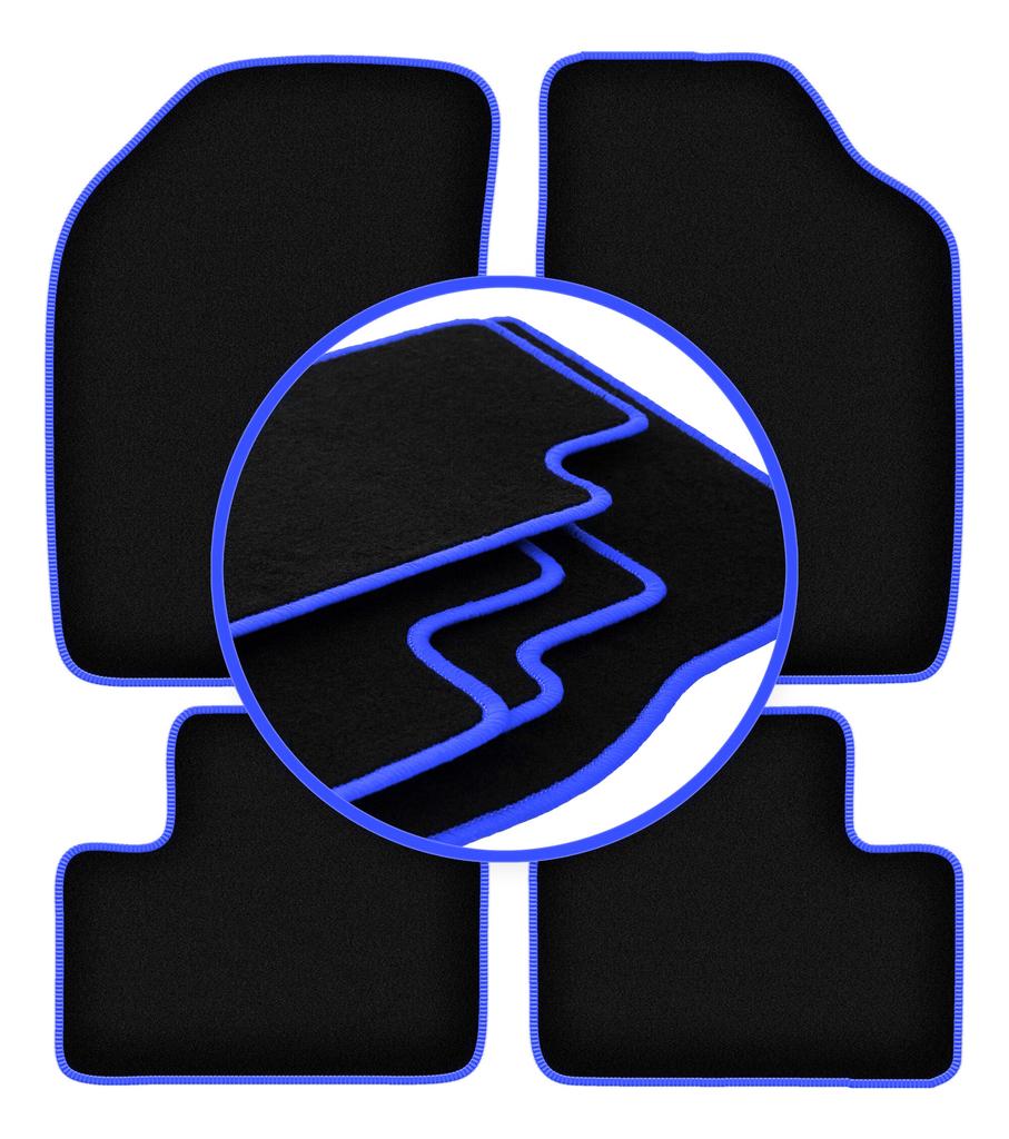 CARLUX-BLUE car mats for: Lancia Ypsilon I hatchback (1996-2003)