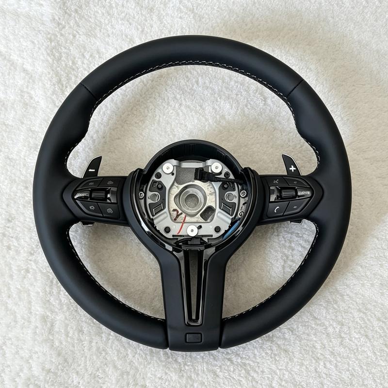 Car Leather Steering Wheel for BMW M3 M4 M5 M6 F30 F10 F15 F36 F01 F20 F22 F25 F31 F32 F34 F80 F85 F90 E71 E90 X1 X2 X3 X4 X5 X6