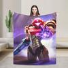 Metroids Hero Game Blankets Flannel Vintage Breathable Throw Blanket for Bed Sofa Winter