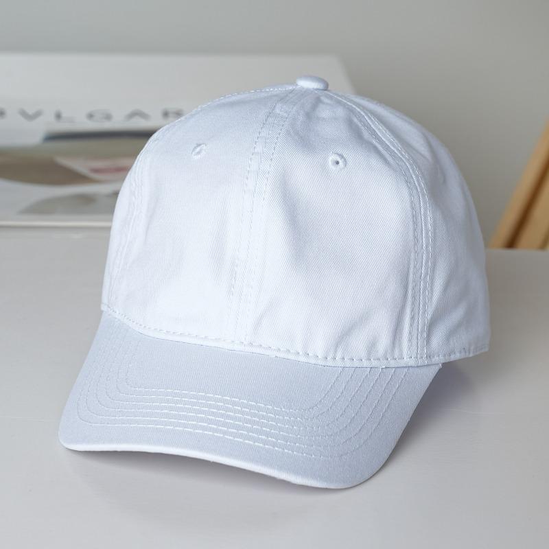Cotton soft top baseball cap men's summer deepened top cap hat women's tide