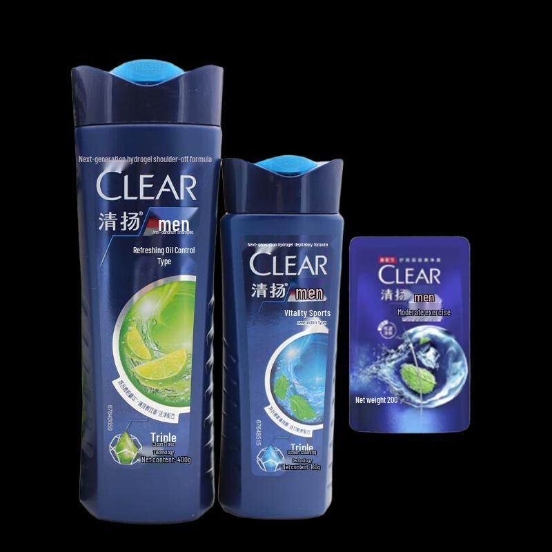 

Clear Men Anti-Dandruff Oil Control Shampoo Value Pack
