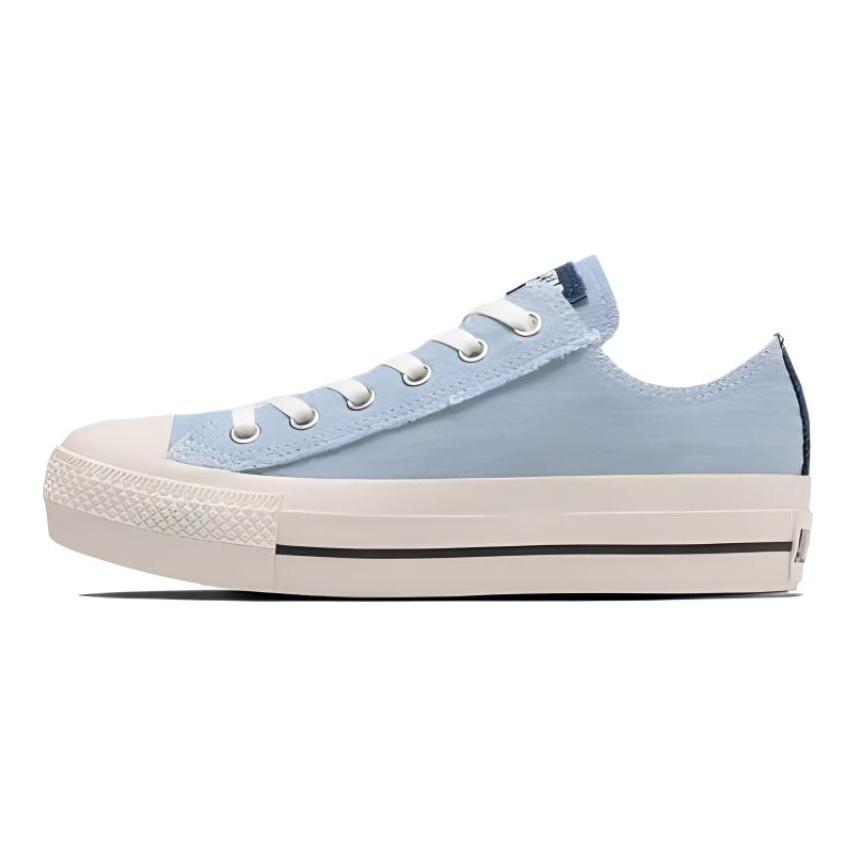 Converse All Star Plts Denim Versatile Daily Low-Top Canvas Shoes Women sneaker Blue White 31312180