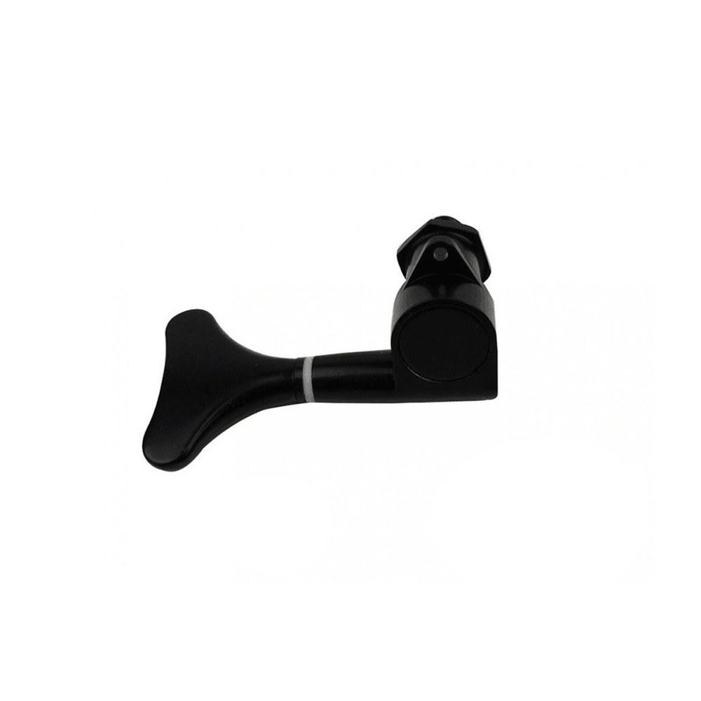 MOTOKU 5 Pieces Bass Tuning Pegs 2L3R Machine Heads for 5-String Guitar Black