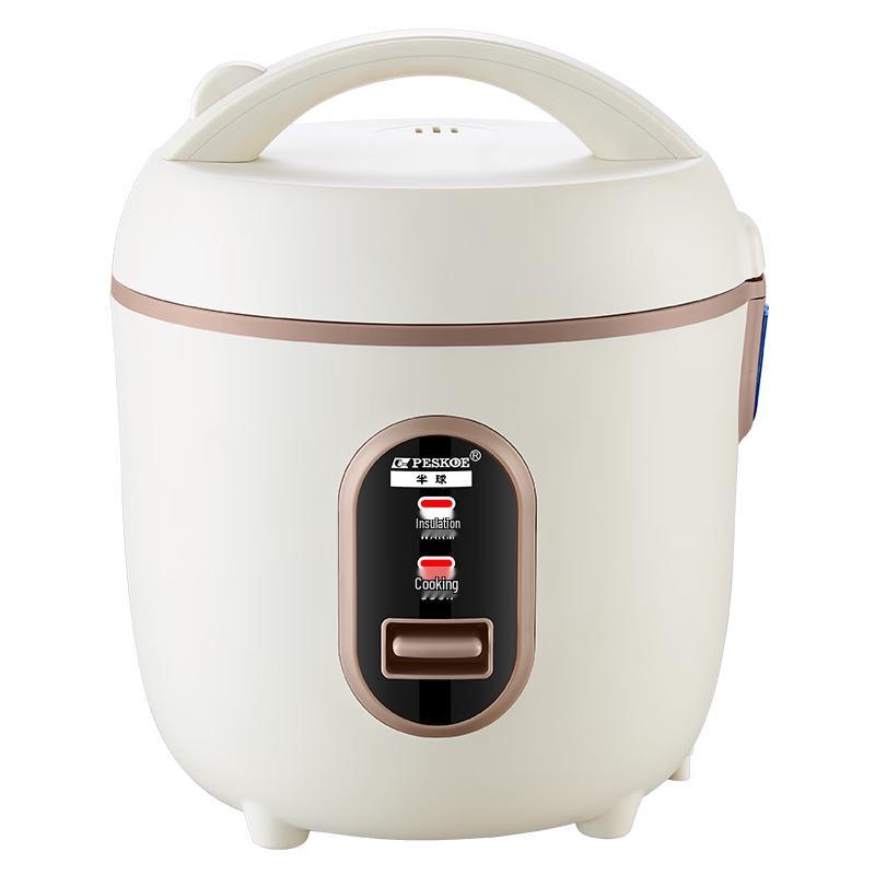 PESKOE 1.6L Low-Power Mini Rice Cooker CN plug (adapter included)