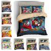 High-quality Digital Print Three Piece Bedding Set Including Pillowcases And Duvet Cover For Stylish Bedrooms