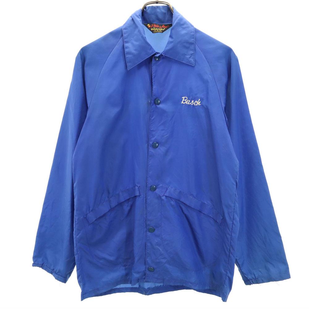 Pla-Jac 80s Made in USA Vintage Coach jacket S blue Men's Used
