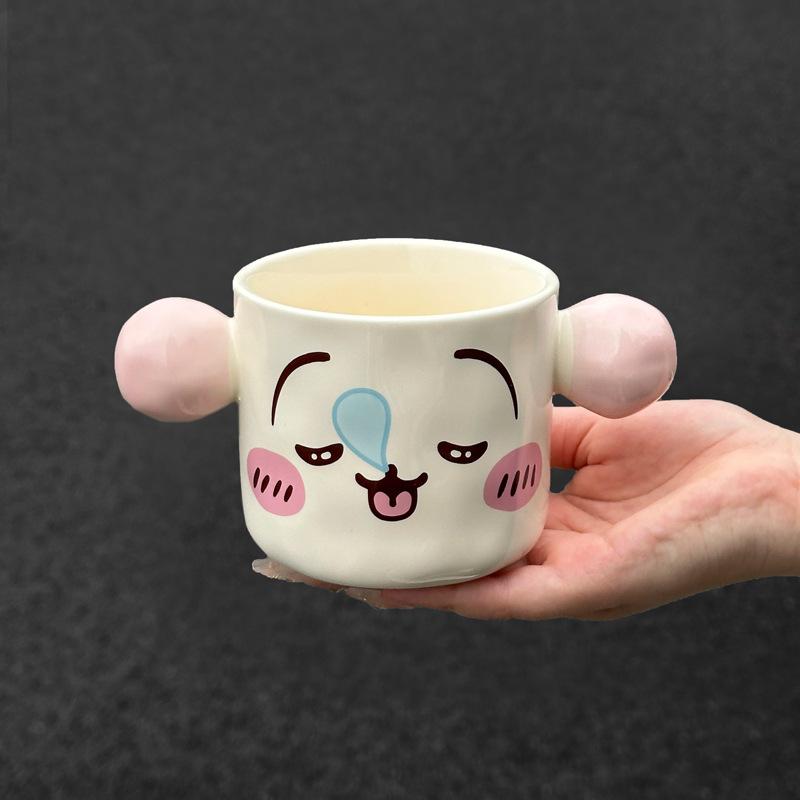 Girls' Heart Cup with High Appearance and Cute Ceramic Mug with Lid Birthday Gift for Girls Practical Gift Box for Best Friend