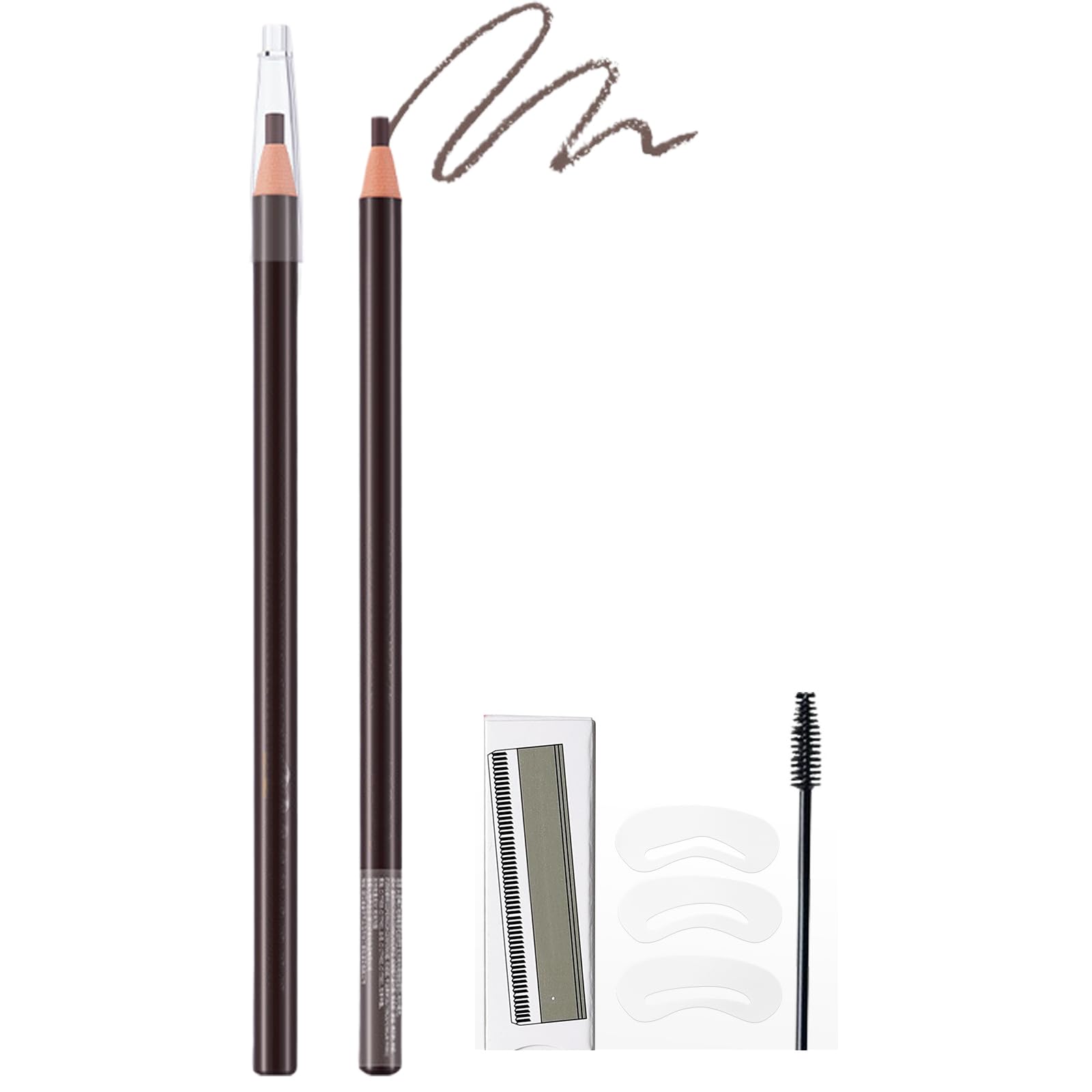 

Водостойкий карандаш для бровей Qin Derdom с твердым деревянным сердечником цвета бирюзы,