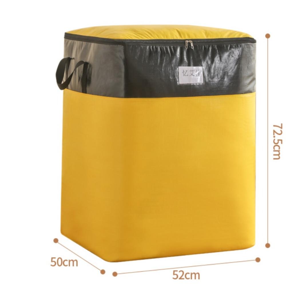 

Durable Luggage Packing Bag Large Capacity Clothes Quilt Storage Bag New Moving Package Bag Home Yellow XXL