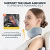 Adjustable soft foam neck support breathable ergonomic V shape design perfect for sleep and travel comfort