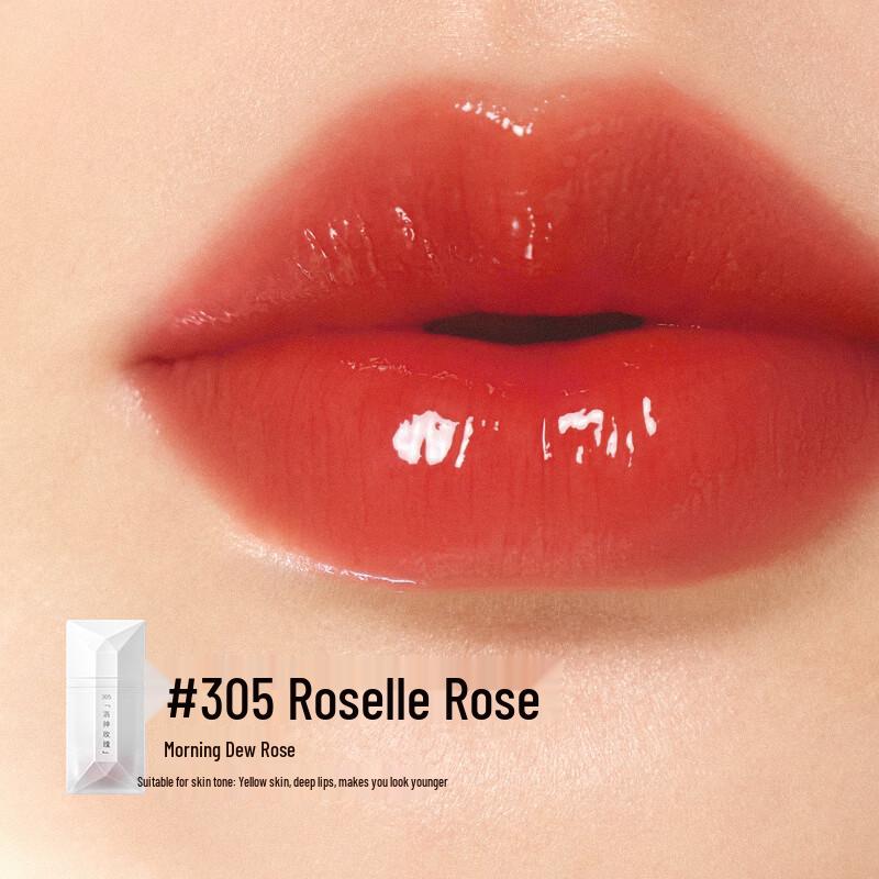 

PERFECT DIARY 305 Roselle Rose Shimmer Lip Glaze