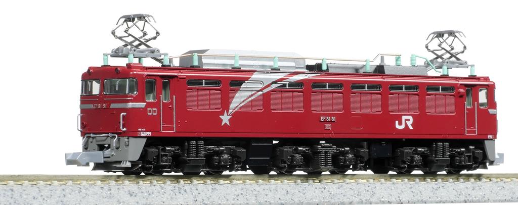 KATO N gauge EF81 81 Hokutosei color model electric locomotive 3066-E