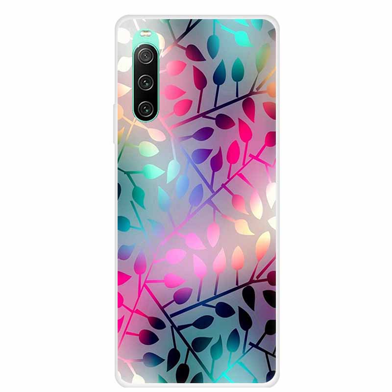 For Sony xperia 10 IV Case 1 IV 10 iV Clear Fashion Soft TPU Silicone Back Case For Sony Xperia 10 1 5 III Cover Funda Shell Cat