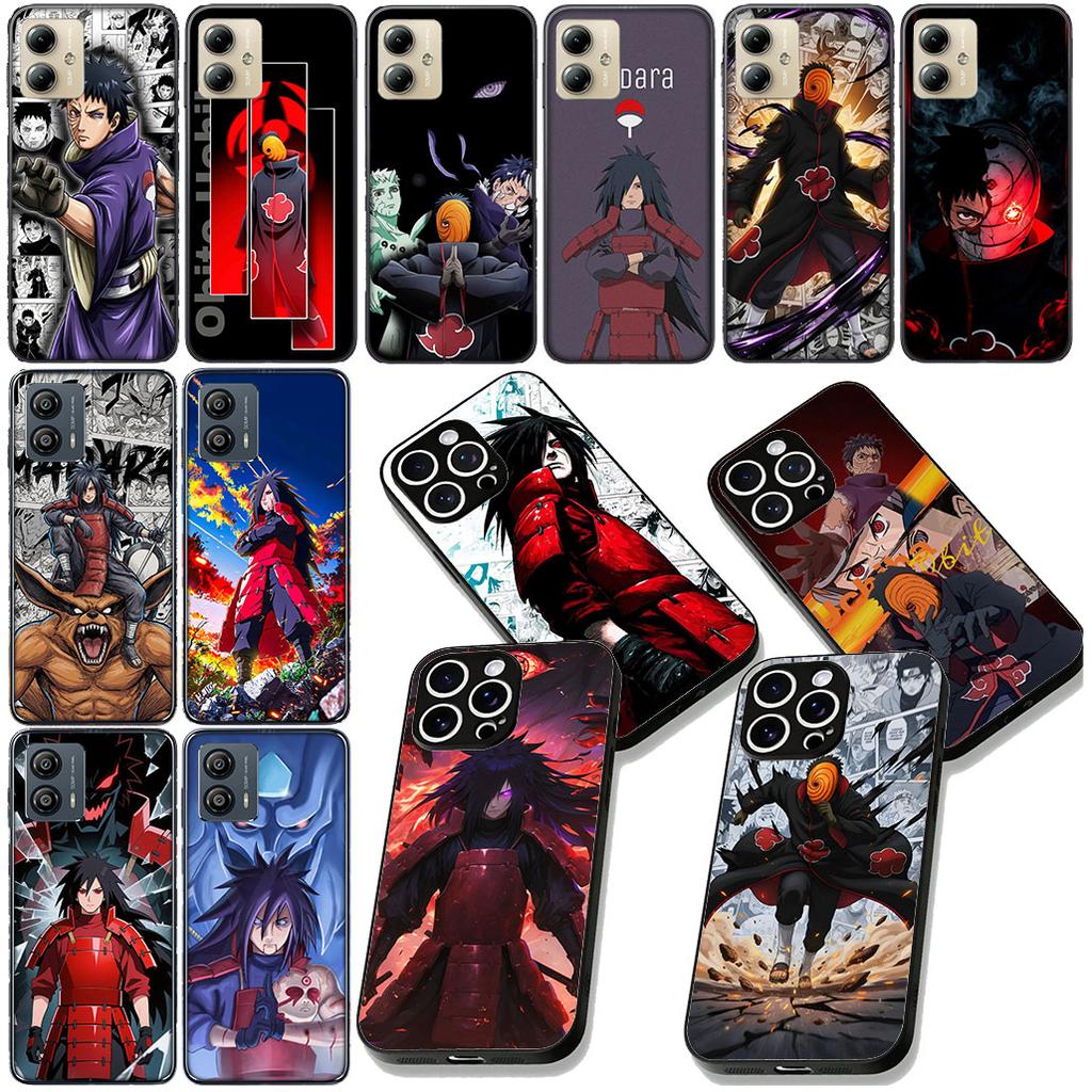 Tobi Uchiha Madaras Narutos Obito Phone Cover for Samsung Galaxy S22 S21 S20 FE Ultra Plus A35 A36 A37 A33 A34 A04 A71 Case
