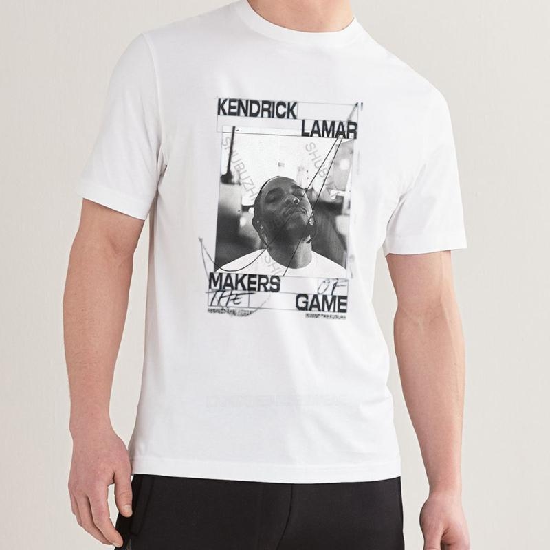 Men Summer Brand Tshirt Cotton Streetwear Cool TShirt KENDRICK LAMAR MAKERS GAME Fashion Unisex Crew Neck Teeshirt Euro Size