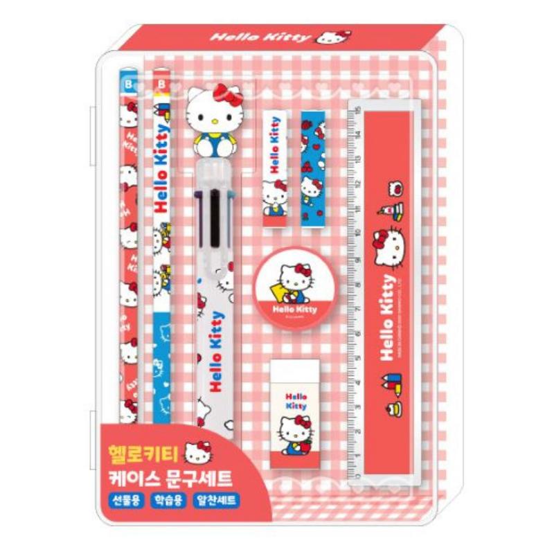 Official Sanrio  Stationery Gift Set (5-Piece Collection) HELLOKITTY