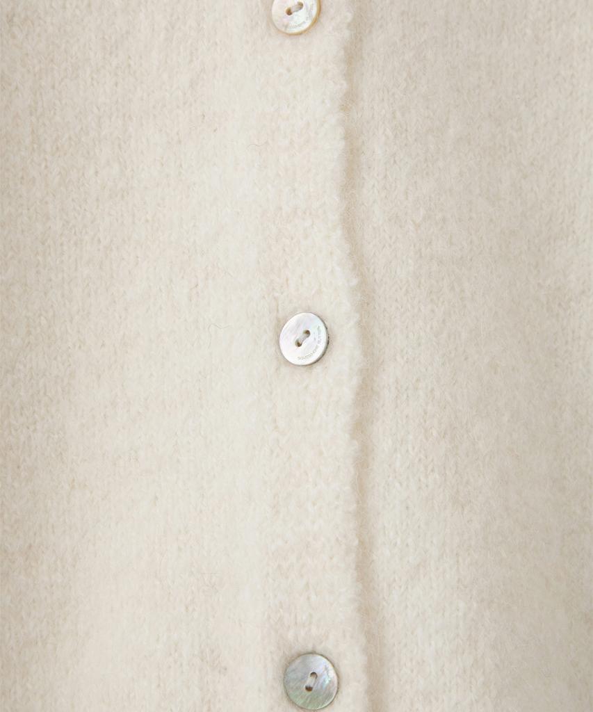 Sseomweeobeoteo Manon Alpaca Cardigan - Ivory