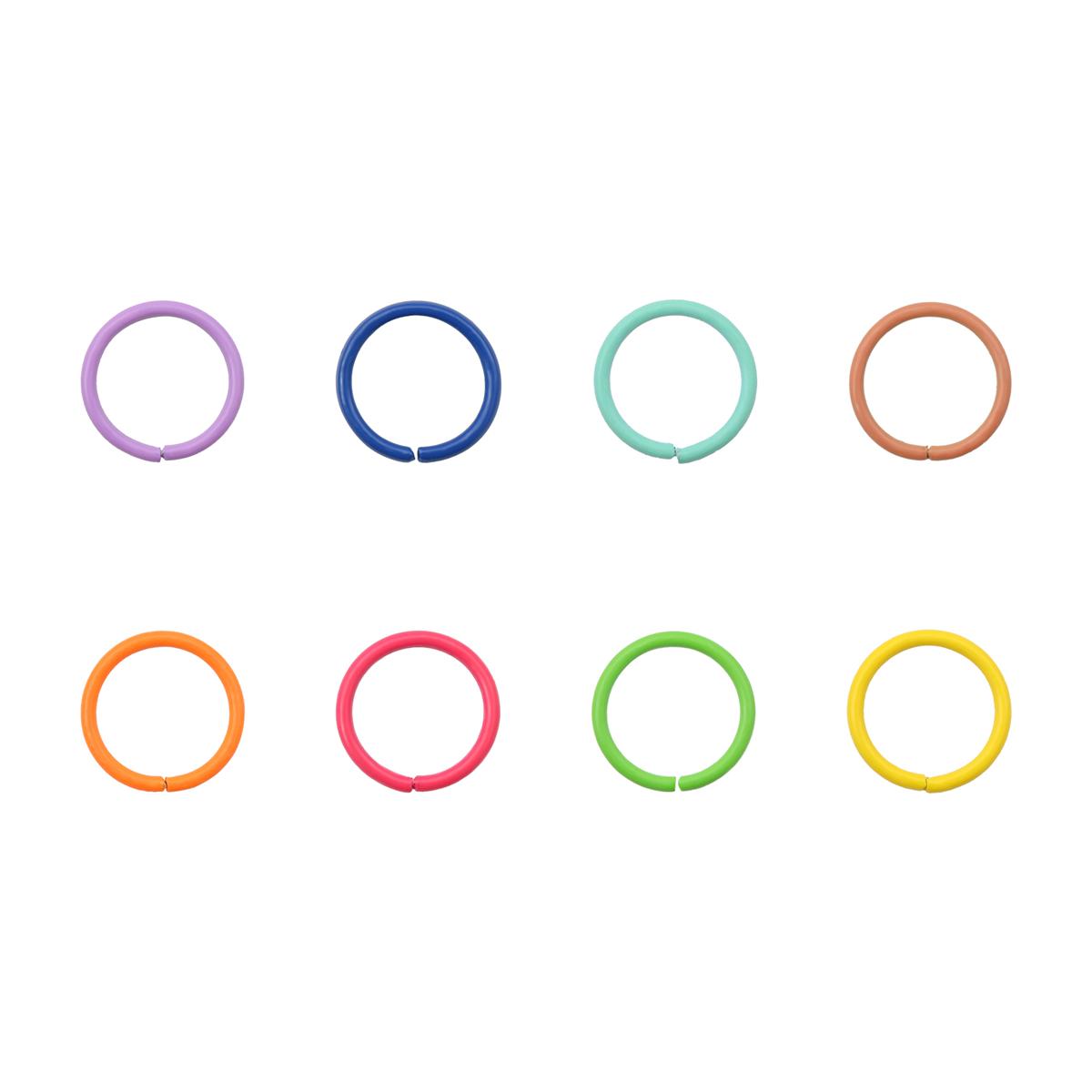 

Круглые кольца для прыжков, красочные витые открытые разъёмные кольца, кольца для прыжков, соединитель для изготовления ювелирных изделий своими руками, поиск расходных материалов 10mm 165pcs разноцветный