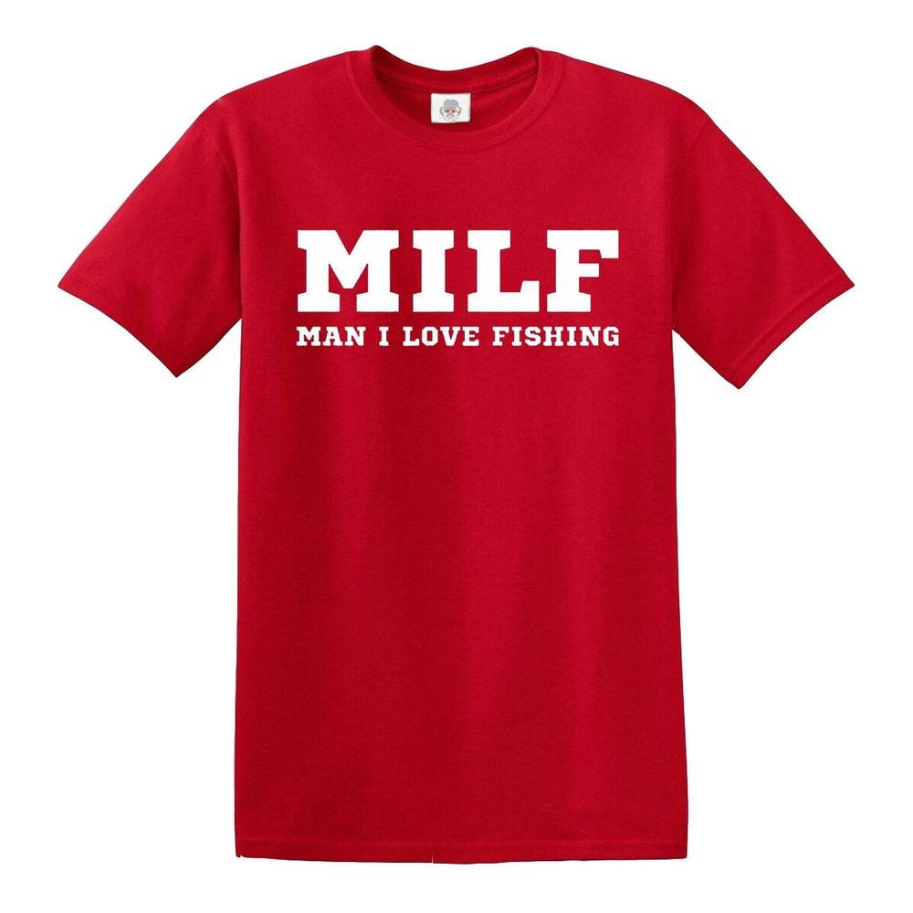 Milf Unisex TShirt Funny Unisexs Joke Novelty Rude Gift Present Top Tee