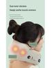 Portable U-shaped Memory Foam Neck and Cervical Massager Pillow