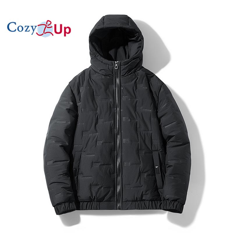 Cozy Up Men's Hooded Padded Jacket