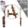 String Swing - CC01K - Wall Mount Guitar Hanger & Mounting Bracket Holder for Acoustic Guitar & Electric Guitar Cherry