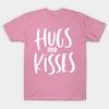 T Shirt Women Hugs And Kisses Harajuku Print Kawaii Tshirt Summer Short Sleeve Female T-Shirt Top Tee