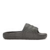 Сірі кросівки унісекс Adilette 22 Slides Grey-Five Core-Black HP6522