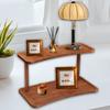 Desktop Organizer Stationery Holder Rustic 40x20x22cm Office Desk Shelves Makeup Organizer for Dining Room Dorm Bathroom