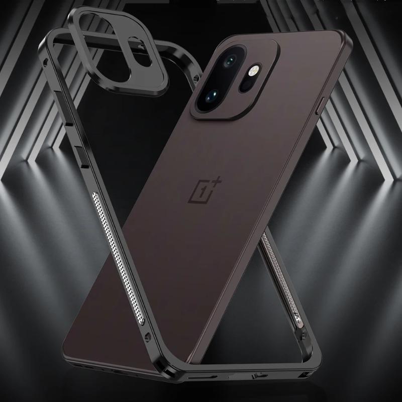 For OnePlus 15T Detachable Metal Camera Protect Ultra-Thin Case For OnePlus 15T 1+15T Metal Frame Shockproof Cover Bumper