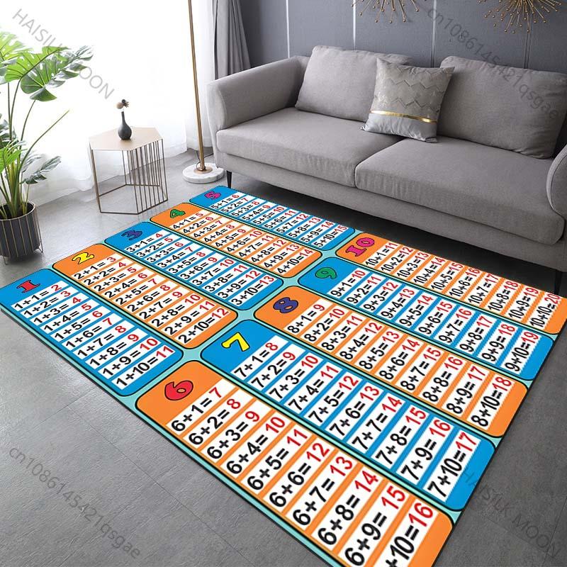 Addition Table1-10 Carpet for Living Room Bedroom Sofa Home Decor Non-slip Floor Mat Modern Rugs Child Activity Area Carpet